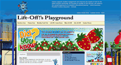 Desktop Screenshot of liftoffsplayground.com